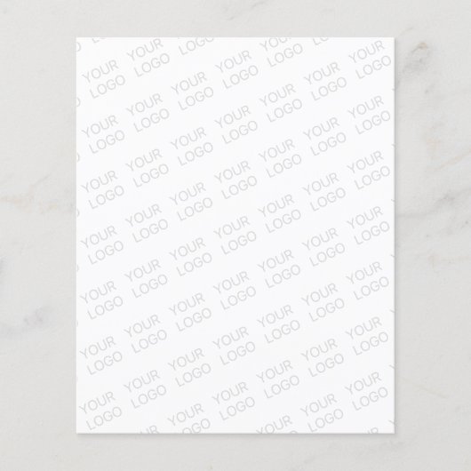 Uw Logo wordt automatisch lichter & herhalend Flyer (Voorkant)