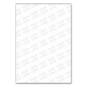 Uw Logo wordt automatisch lichter & herhalend Kaart (Achterkant)