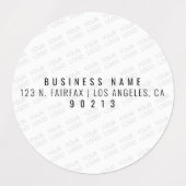 Uw Logo wordt automatisch lichter & herhalend Labels (Design 1)