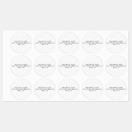 Uw Logo wordt automatisch lichter & herhalend Labels