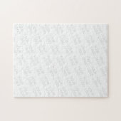 Uw Logo wordt automatisch lichter & herhalend Legpuzzel (Horizontaal)