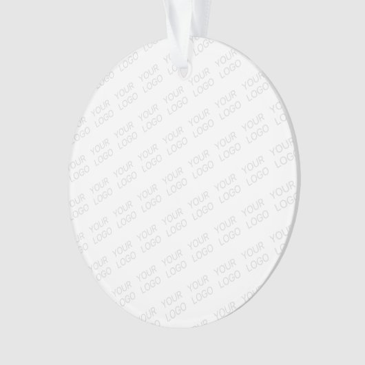 Uw Logo wordt automatisch lichter & herhalend Ornament (voorkant)