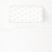 Uw Logo wordt automatisch lichter & herhalend Spandoek (Insitu)