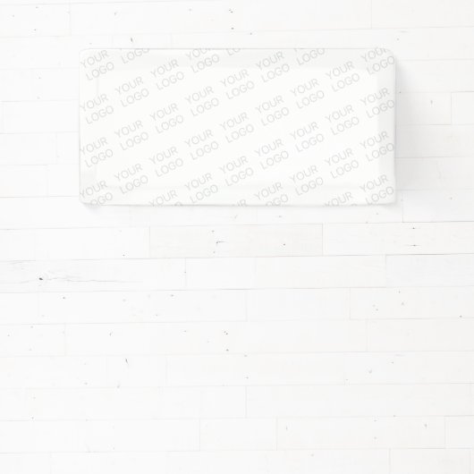 Uw Logo wordt automatisch lichter & herhalend Spandoek (Insitu)