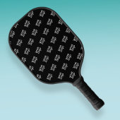 Uw Logo wordt herhaald (automatisch) Pickleball Paddle