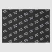 Uw Logo wordt herhaald (automatisch) Tissuepapier (Voorkant)