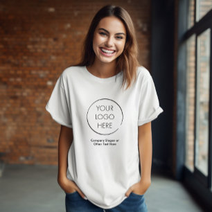 Uw Logo Zakelijk Branding Promotionele Marketing T-shirt