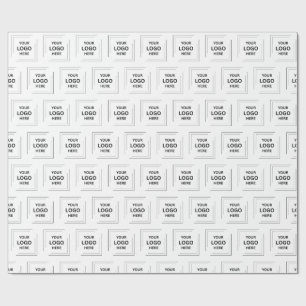 Uw Logo Zakelijk Modern Bedrijf Cadeaupapier