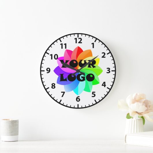 Uw Logo zakelijke Kantoor acrylwand Grote Klok (Huis)