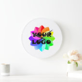 Uw Logo zakelijke Kantoor acrylwand Grote Klok (Huis)