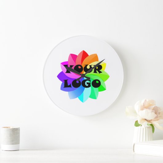 Uw Logo zakelijke Kantoor acrylwand Grote Klok (Huis)