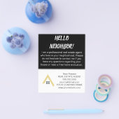 Uw lokale makelaar in onroerend goed Marketing Flyer (Enkel)