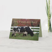 Uw Longhorn dag-past aan Kaart (Voorkant)