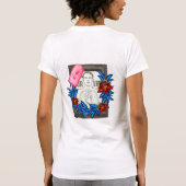 Uw Lungs Medical Illustratie, Berry Popsicle T-shirt (Achterkant)