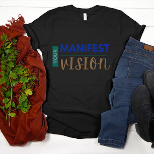 Uw manifeste visie kinder shirts