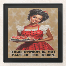 Uw mening maakt geen deel uit van het recept glazen onderzetter