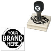 Uw merk Logo - aangepaste rubberen stempel