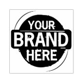 Uw merk Logo - aangepaste rubberen stempel