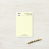Uw merk Promotionele Bedrijfs Post-it® Notities Notes (Op bureau)