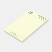 Uw merk Promotionele Bedrijfs Post-it® Notities Notes (Schuin)