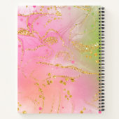 Uw merk, uw verhaal: aangepaste spiraal Notitieboe Notitieboek (Achterkant)