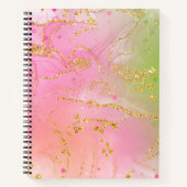 Uw merk, uw verhaal: aangepaste spiraal Notitieboe Notitieboek (Voorkant)