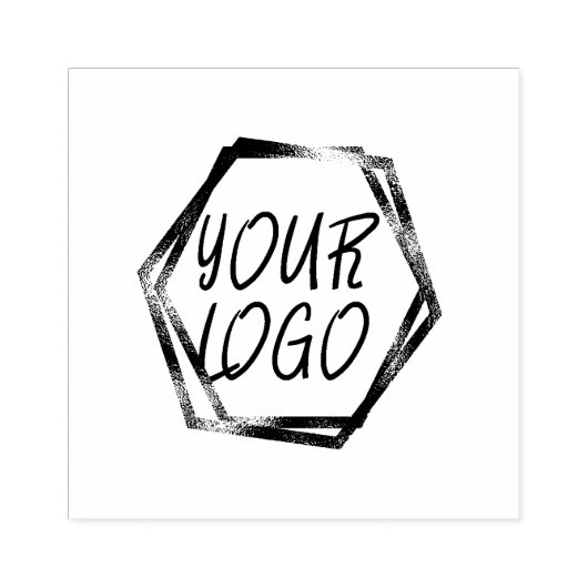 Uw merklogo bakkerij rubberen stempel (Afrduk)