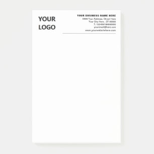 Uw merkpost-it®-notitieblokken voorbeeld post-it® notes
