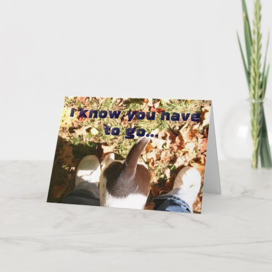 Uw missen maar (t)! kaart (Voorkant)