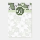 Uw monogram | Dogwood Tree Blossom Post-it® Notes (Voorkant)