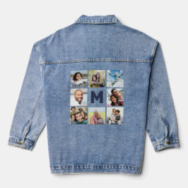 UW Monogram en 8 foto's Denim Jacket