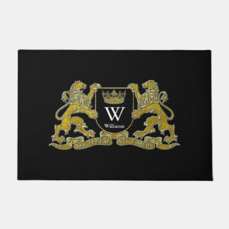 Uw Monogram en Kleur van het Wapenschild Deurmat