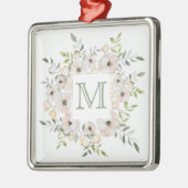 Uw monogram en naam in het ornament van het Bloem (Links)
