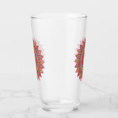 Uw monogram in Boho Lijst glas (Rechts)