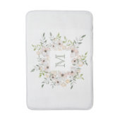 Uw monogram in de badmatten voor het blote Lijst (Voorkant Verticaal)