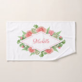 Uw monogram in de handdoekset van het blote Lijst Bad Handdoek (Handdoek)