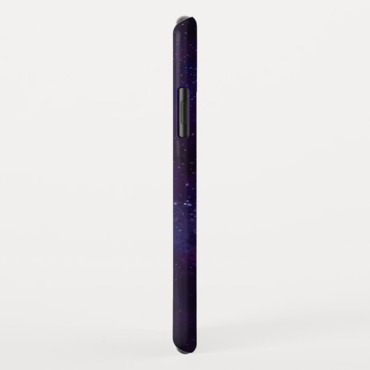 Uw monogram in de ruimte Case-Mate iPhone case (Achterkant/rechts)