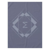 Uw monogram in de tabeldoek van het Geometrische P Tafelkleed (Voorkant)