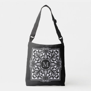 UW MONOGRAM in decoratieve lijst aangepaste tassen