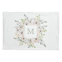 Uw monogram in een Bloedvat Lijst kussenslopen