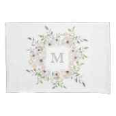 Uw monogram in een Bloedvat Lijst kussenslopen (Voorkant)