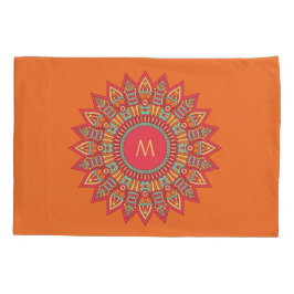 Uw monogram in een Boho Lijst kussensloop