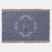 Uw monogram in Geometric Pattern goot deken (Voorkant)