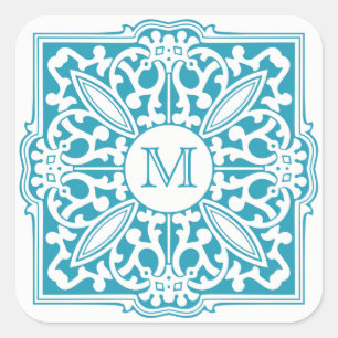 UW MONOGRAM in stickers voor decoratieve lijsten