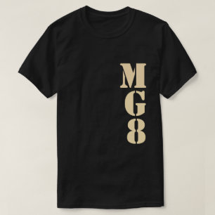 Uw monogram op het decor van Camouflage T-shirt