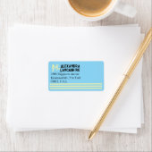 Uw Monogramlabels - Meerkleurig Etiket (Insitu)