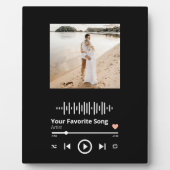 Uw mooie moment en favoriete zong samen fotoplaat (Voorkant)