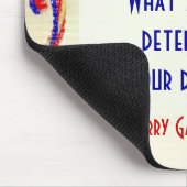 Uw Motivatie Citaten van de Hoogte Mousepad Muismat (Hoek)