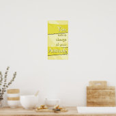 Uw Motivatie Poster van de Hoogte (Keuken)