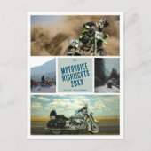 Uw motorfiets motorsport biker foto Briefkaart (Voorkant)